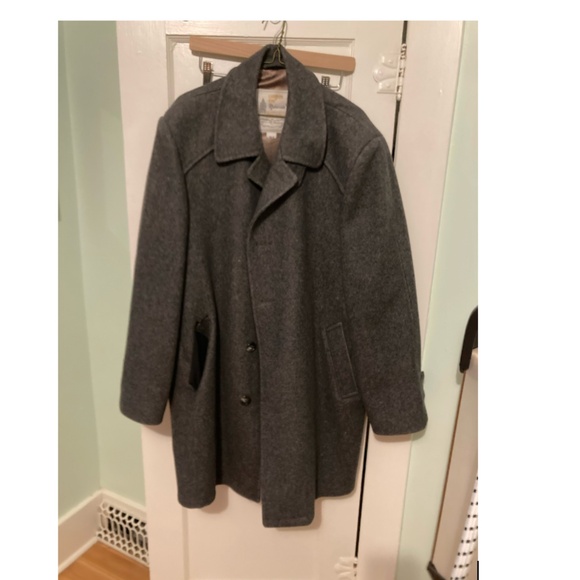 London Fog Oversized Wool Coat - Picture 1 of 4